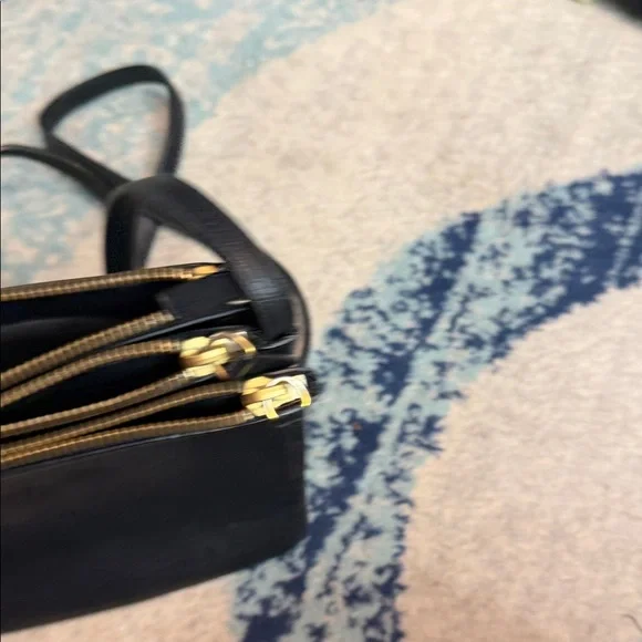 Celine Black Leather Crossbody Bag - Picture 6 of 9